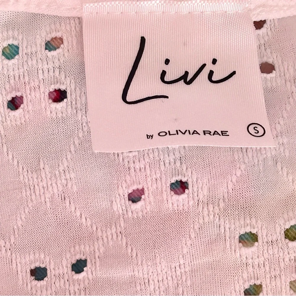 White Eyelet Lace Sun Dress - Picture 9 of 9